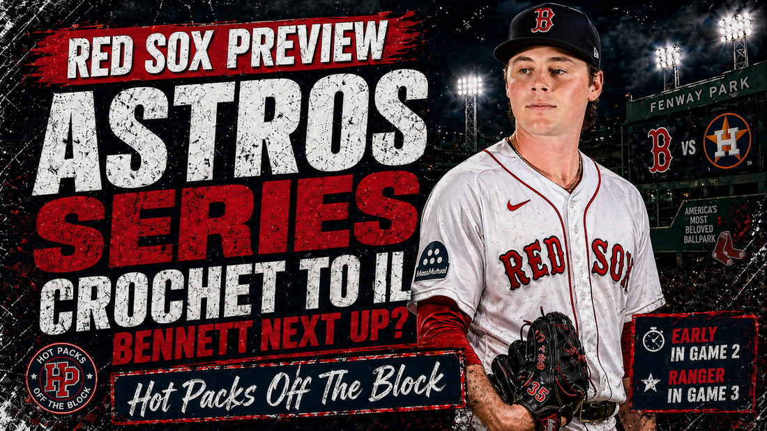 Red Sox vs. Astros Preview: Crochet Hits the IL, Bennett Might Get the Ball, and Boston Needs a Damn Response