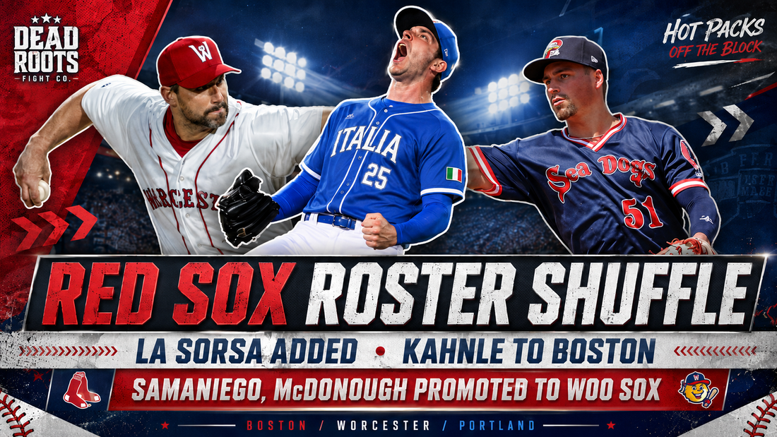 Red Sox Roster Shuffle: Boston Adds Joe La Sorsa, Calls Up Tommy Kahnle, and Keeps the WooSox Pipeline Moving