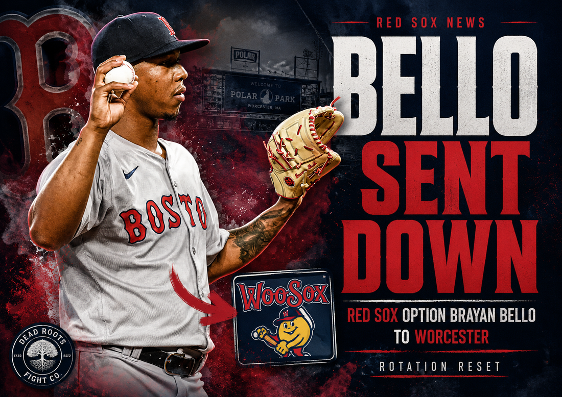 Red Sox Reaction: Brayan Bello Gets Sent to Worcester, and Boston Finally Hits the Reset Button