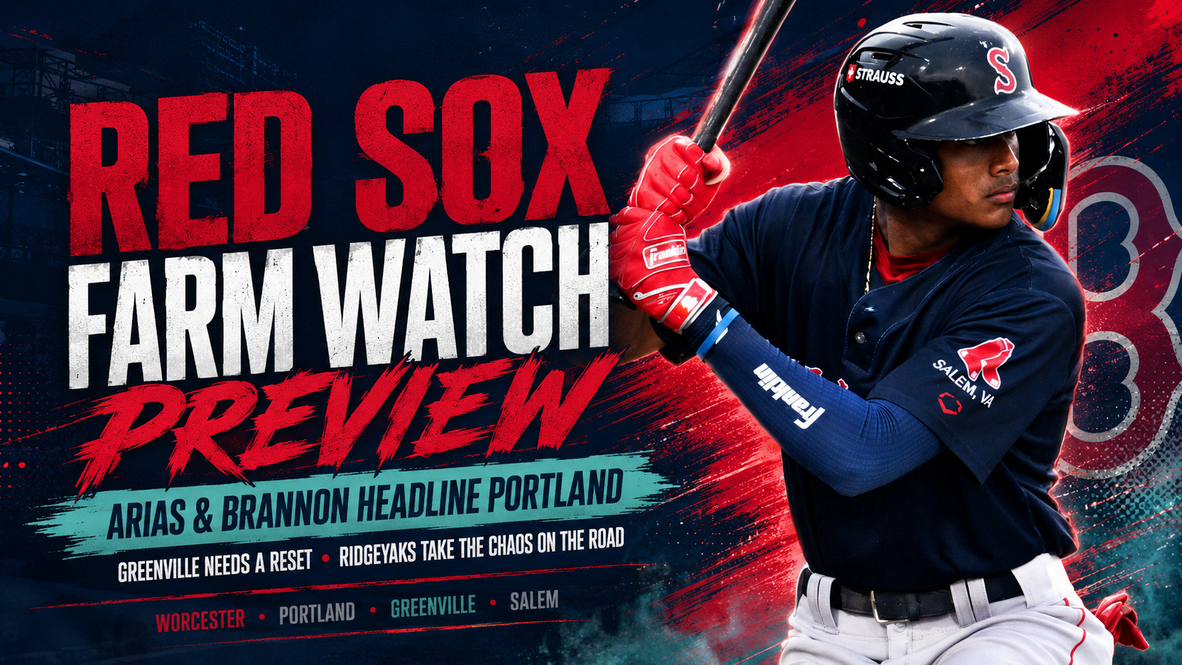 Red Sox Farm Watch Preview: Arias and Brannon Headline Portland, Greenville Needs a Reset, and the RidgeYaks Take the Chaos on the Road