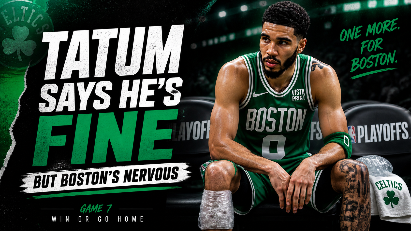 Jayson Tatum Says He’s Fine, But Celtics Fans Have Every Right To Be Nervous