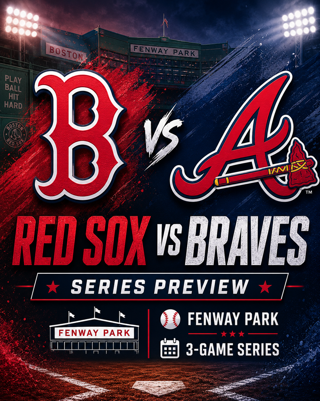 Red Sox vs. Braves Preview: Boston Gets Atlanta Again, the Pitching Matchups Are Nasty, and the Sox Need to Stop Bleeding Momentum