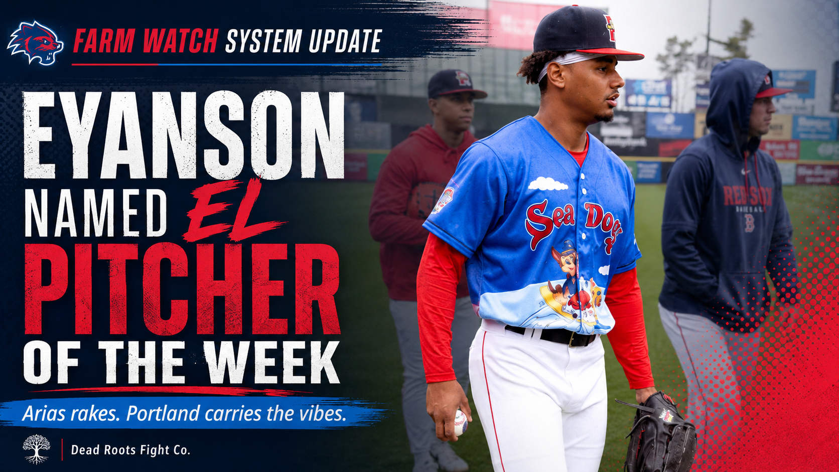 Red Sox Farm Watch System Update: Arias Is Nuking Baseballs, Eyanson Wins Pitcher of the Week, and Portland Is Carrying the Vibes