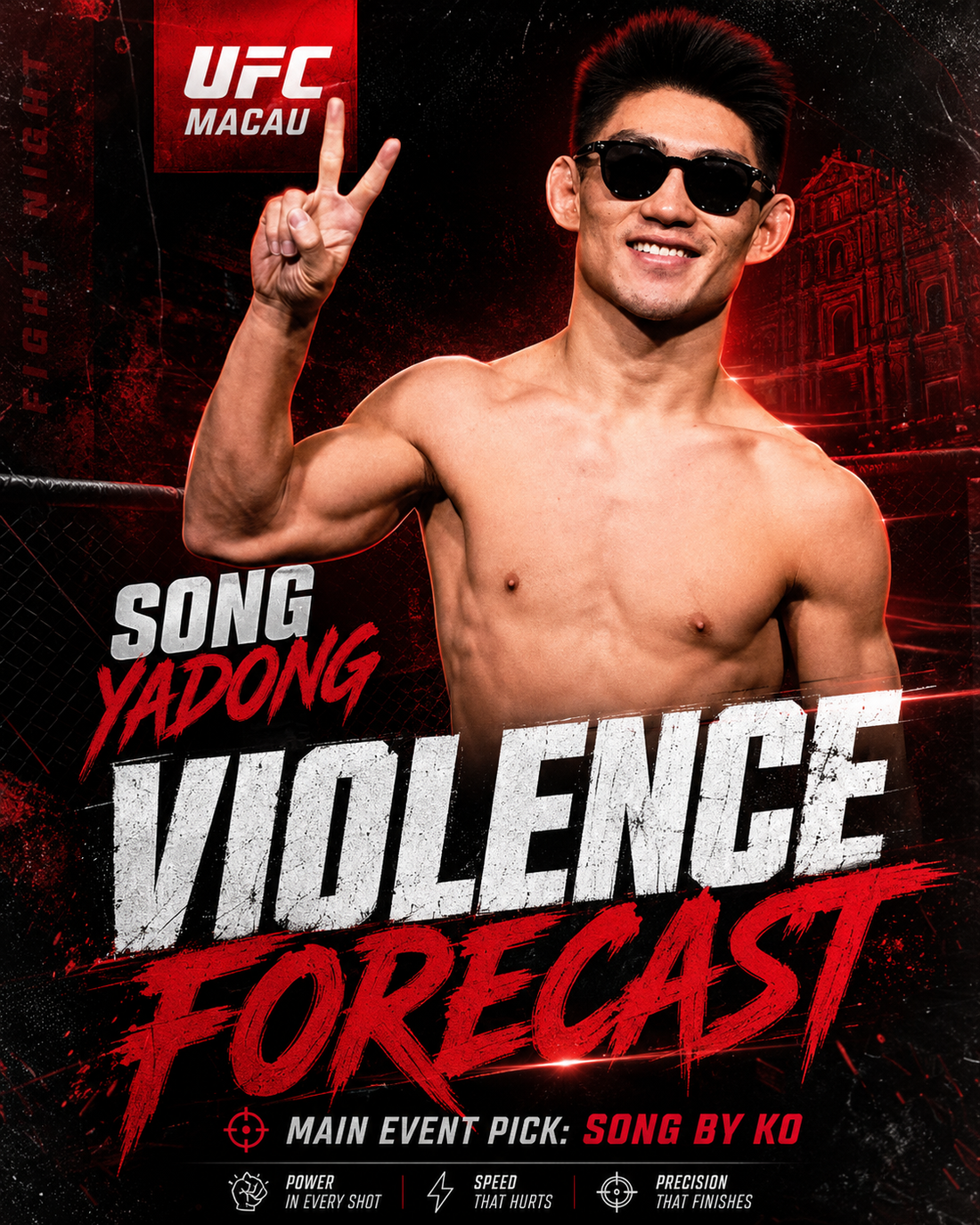 UFC Macau Preview: Song Yadong Hunts the Old Horse, Su Looks for Violence, and the Forecast Goes Heavy on Finishes