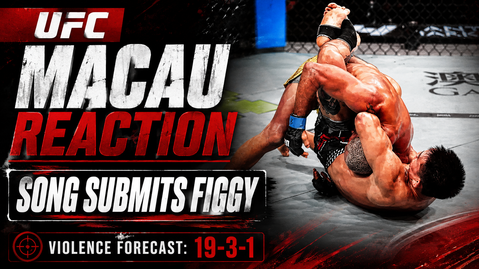 UFC Macau Reaction: 5-0-1 on Picks, Song Chokes Out Figgy, and the Violence Forecast Moves to 19-3-1