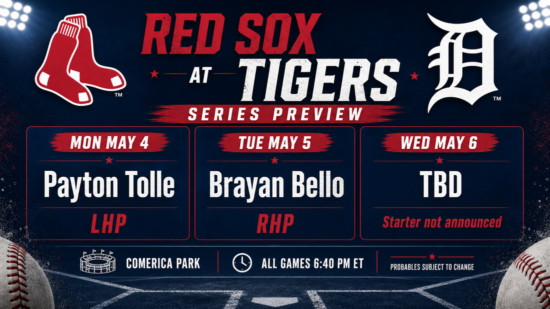 Red Sox vs. Tigers Preview: Boston Needs More Than Duran Against Detroit