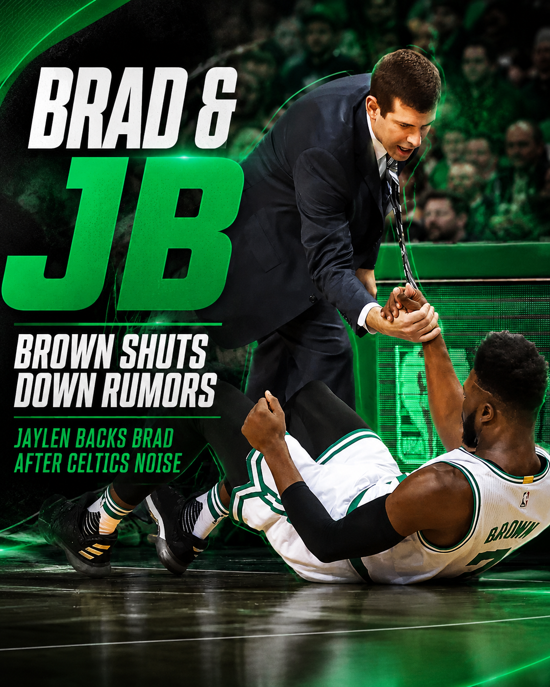 Jaylen Brown Shuts Down Celtics Frustration Rumors After Brad Stevens Gets Dragged Into the Noise