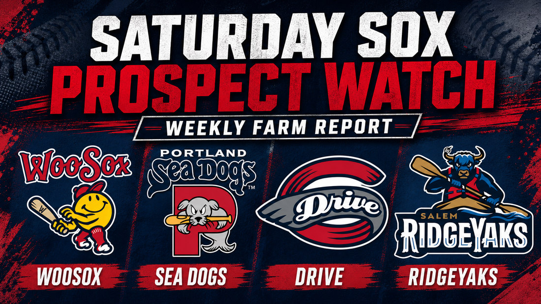 Saturday Sox Prospect Watch: WooSox Stay First, Gasper Goes Nuclear, and the Farm Keeps Cooking