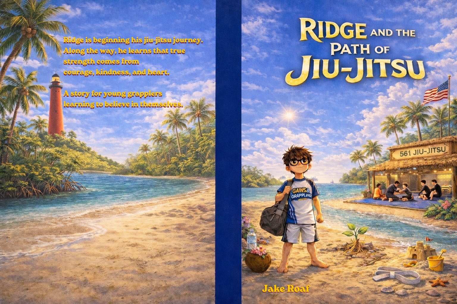Ridge And The Path Of Jiu-Jitsu (Hardcover) by Jake Roaf